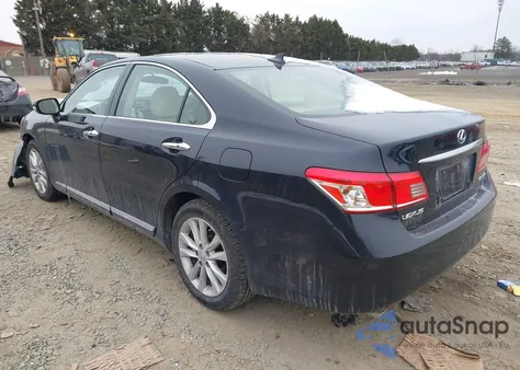 2010 Lexus Es 350 z USA, uszkodzony, nr VIN JTHBK1EG6A2385874